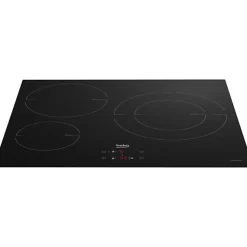 Table a Induction BEKO HII63405MT - 3 plaques de cuisson - Noir