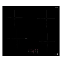 Table de cuisson - FAGOR - FTI468 - 59 cm - 4 foyers induction - Verre noir