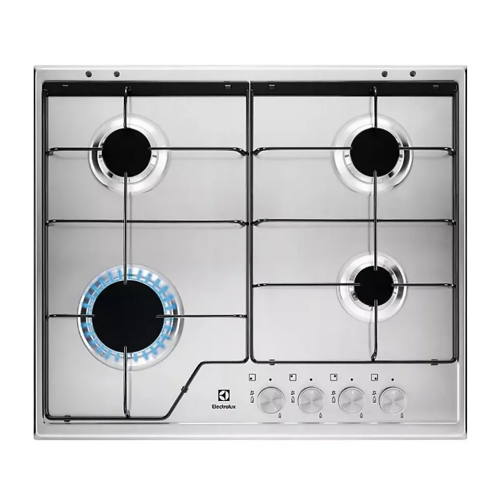Table de cuisson à gaz 60cm 4 feux Electrolux KGS6424SX série 600