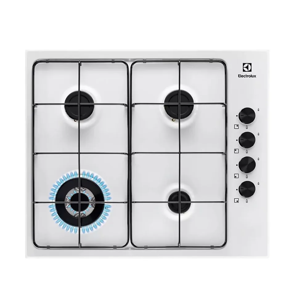 Table de cuisson à gaz 60cm 4 foyers Electrolux EGS6414W