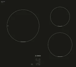 Table de cuisson à induction 60cm 3 feux 4600w Bosch PUC611AA5E série 2