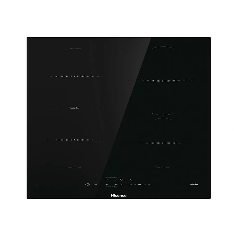 Table de cuisson à induction 60cm 4 feux 7200w noir Hisense I6433CB7