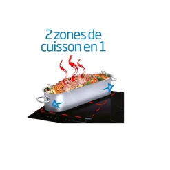 Table de cuisson à induction 60cm 4 feux 7200w noir Beko HII64206F2MT