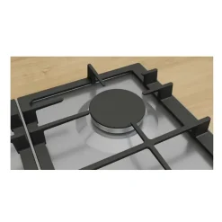 Table de cuisson a gaz - BOSCH Série 6 - 4 foyers - 52 x 58,2 x 4,5 cm - PCP6A5I90 - Inox