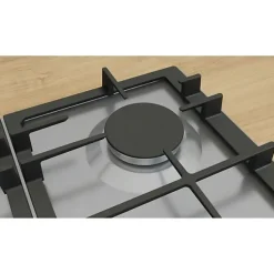 Table de cuisson a gaz - BOSCH Série 6 - 4 foyers - 52 x 58,2 x 4,5 cm - PCP6A5I90 - Inox