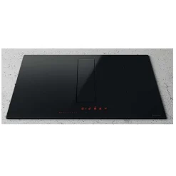 Table de cuisson aspirante induction 60cm 4 feux 7500w noir Elica PRF0167053