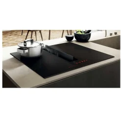 Table de cuisson aspirante induction 60cm 4 feux 7500w noir Elica PRF0167053