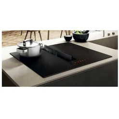 Table de cuisson aspirante induction 60cm 4 feux 7500w noir Elica PRF0167053