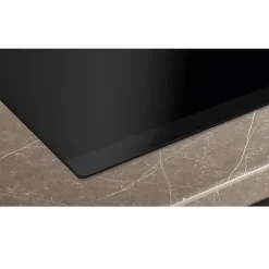 Table de cuisson aspirante induction 59cm 4 feux 7400w noir Siemens ED631HQ26E