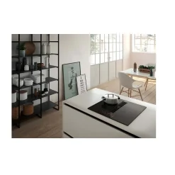 Table de cuisson aspirante induction 60cm 4 feux 7400w noir Faber 5906272 galileo smart