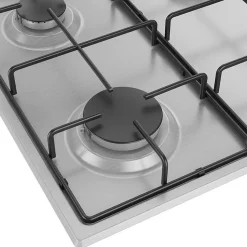 Table de cuisson gaz 60cm 4 feux inox Beko HIGG64123SX