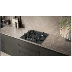 Table de cuisson gaz 60cm 4 feux 8000w Siemens EP6A6HI10 iq500