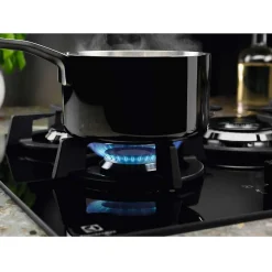 Table de cuisson gaz 75cm 5 feux noir Electrolux EGG75372K