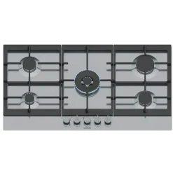 Table de cuisson gaz 90cm 5 feux 12500w Siemens EC9A5RI90 iq500