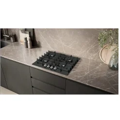 Table de cuisson gaz 59cm 7800w noir Siemens EN6B6HK40 iq300