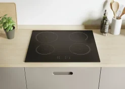 Table de cuisson induction 60cm 4 feux 7200w noir Candy CI642C/E1