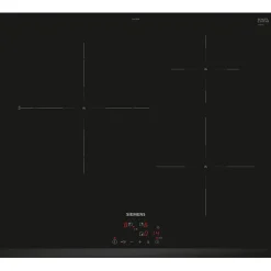 Table de cuisson induction 60cm 3 foyers 7400w noir Siemens EH631BJB6E iq100