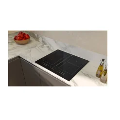 Table de cuisson induction aspirante 60cm 4 feux 7400w Beko HIXI64700UF1 bpro 700