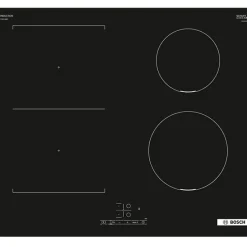 Table de cuisson induction 60cm 4 feux 7400w noir Bosch PVQ611BB6E Série 4