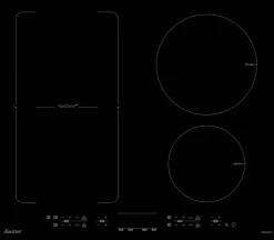 Table de cuisson induction 60cm 4 feux 7200w Sauter SPI1106B