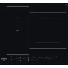 Table de cuisson induction - HOTPOINT - 3 zones - HB2760BNE - L 59 x P 51 cm - 7200W total - Noir