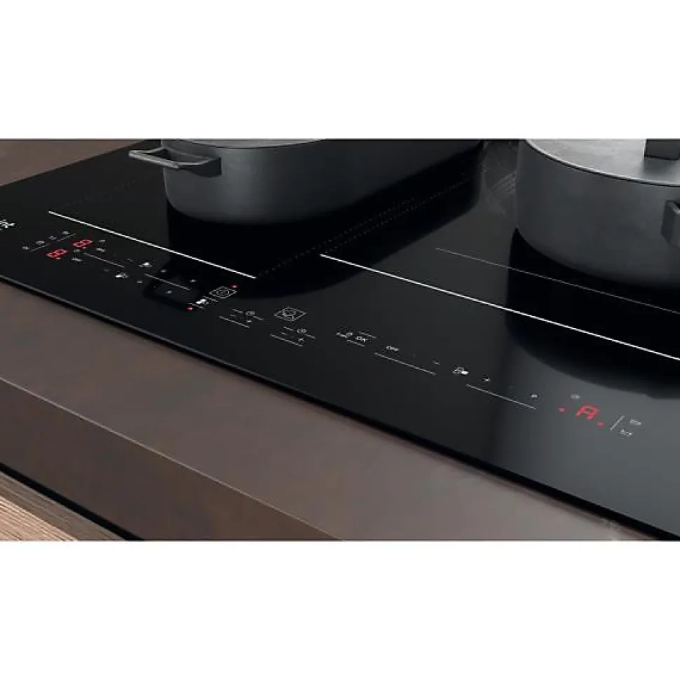 Table de cuisson induction - HOTPOINT - 3 zones - HB2760BNE - L 59 x P 51 cm - 7200W total - Noir