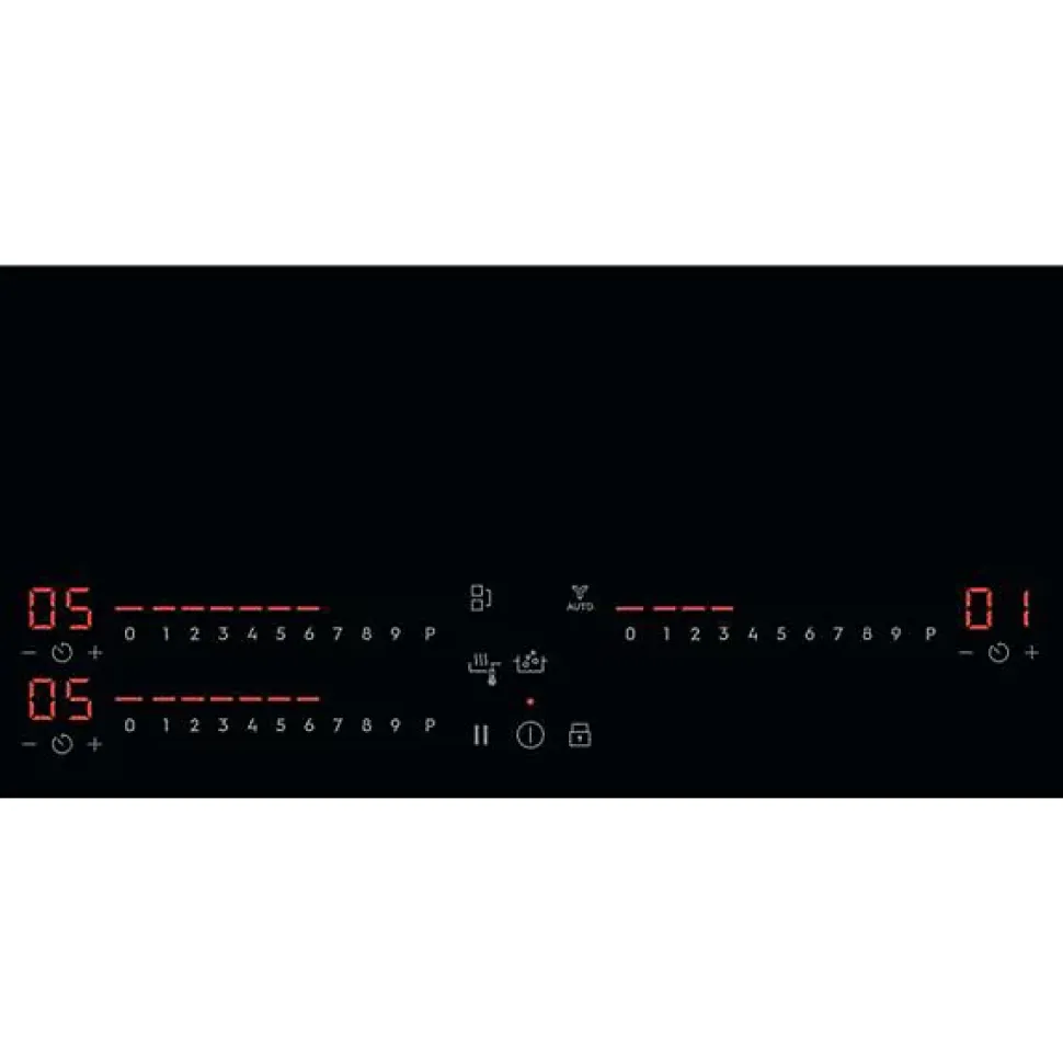Table de cuisson induction 59cm 3 feux noir Electrolux EIS67356 série 800
