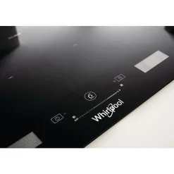 Table de cuisson induction 77cm 8 feux 7400w noir Whirlpool SMP778CNEIXL