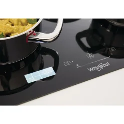 Table de cuisson induction 77cm 8 feux 7400w noir Whirlpool SMP778CNEIXL