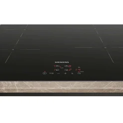 Table de cuisson induction 60cm 4 foyers 4600w noir Siemens EU611BEB5E iq100