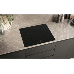 Table de cuisson induction 60cm 4 foyers 4600w noir Siemens EU611BEB5E iq100