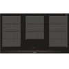 Table de cuisson induction 90cm 5 feux 11100w noir Siemens EX975LXC1E iq700