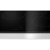 Table de cuisson vitrocéramique 60cm 3 feux 5700w noir Bosch PKM63RBB8E série 4