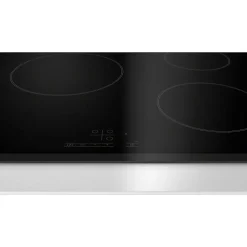 Table de cuisson vitrocéramique 60cm 3 feux 5700w noir Bosch PKM63RBB8E série 4