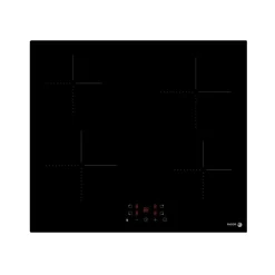 Table de cuisson vitrocéramique 59cm 4 feux noir Fagor FTV460C