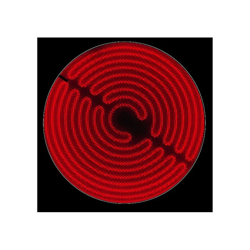 Table de cuisson vitrocéramique 4 feu 6200w noir Whirlpool AKM700NENEW