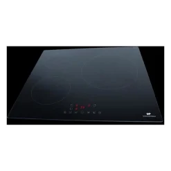 Table induction 3 zones, 6600W - 3 boosters - 3 minuteurs - noir