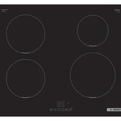 Table induction BOSCH - 4 foyers - L: 592 mm x P: 522 mm - PUE611BB5E