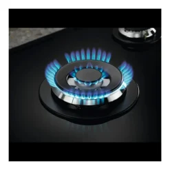 Table verre gaz 74cm 5 foyers noir Electrolux KGG75362K