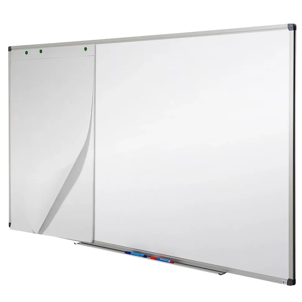 Tableau Blanc Premium - Surface Vernie & Installation Discrète, 30 x 45 cm - Floordirekt