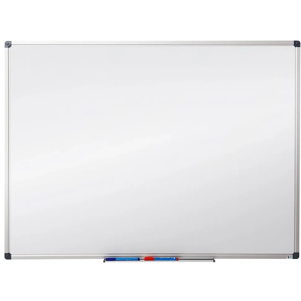 Tableau Blanc Premium - Surface Vernie & Installation Discrète, 30 x 45 cm - Floordirekt