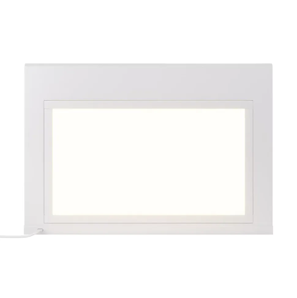 Tablette avec LED integrées de dessous de meuble haut GoodHome Caraway blanc l. 46,4 cm x L. 31,9 cm x H. 18,2 mm