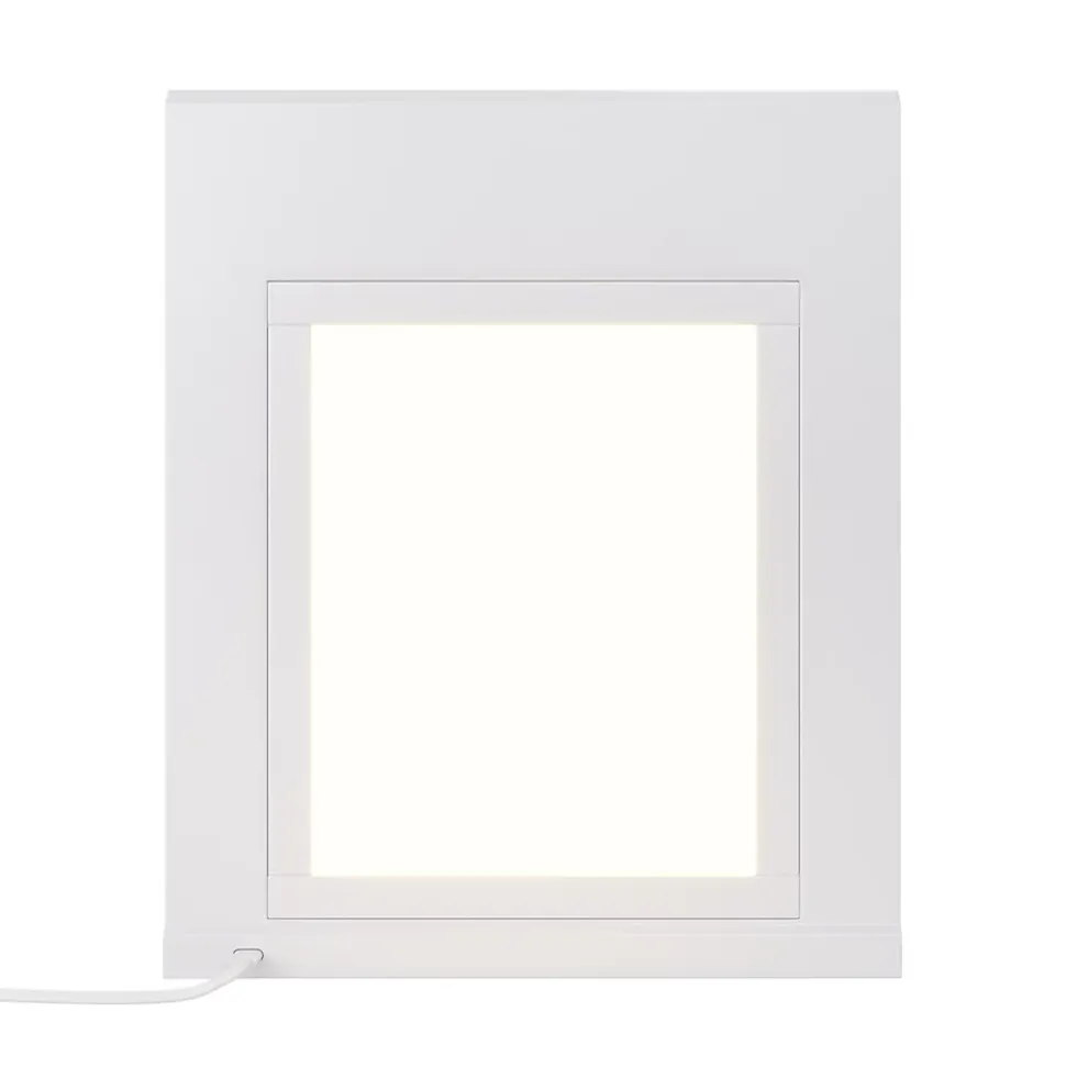 Tablette avec LED integrées de dessous de meuble haut GoodHome Caraway blanc l. 26,4 cm x L. 31,9 cm x H. 18,2 mm