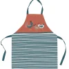 Tablier avec sangle ajustable 80x85 cm Poule ou Coq coton