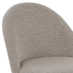 Tabouret de bar Bonarda beige et noir H.99 cm