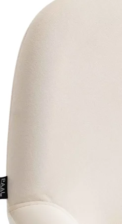 Tabouret de bar Braga velours structure dorée, réglable en hauteur, pivotant à 360 , repose-pieds, cuisine, bar Crème