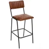 Tabouret de bar Dario Atmosphera H.102,5 cm cognac