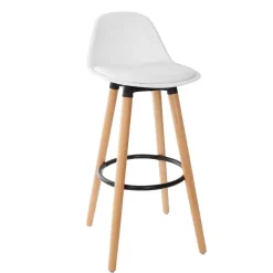 Tabouret de bar Maxon blanc - Atmosphera