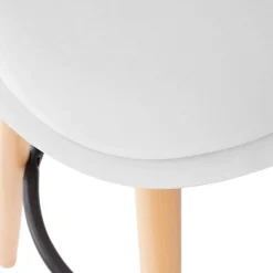 Tabouret de bar Maxon blanc - Atmosphera