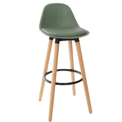 Tabouret de bar Maxon kaki - Atmosphera